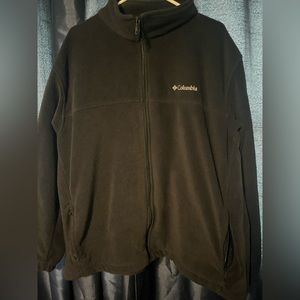 Columbia black 3X fleece jacket